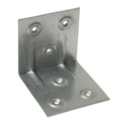 Планка Dimco Star ъглова усилена двойно оребрена 60х60х65х1.5 мм, 90 °