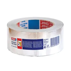 Лента Tesa ремонтна самозалепваща се алуминиева, 50 мм, 50 м, сребърна, Professional 50524 Лента Tesa ремонтна самозалепваща се алуминиева, 50 мм, 50 м, сребърна, Professional 50524