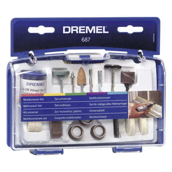 Шлайфгрифер Dremel комплект  52 бр., 687