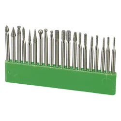 Шлайфгрифер Fervi диамантен комплект ф 3 мм, 20 бр., D020