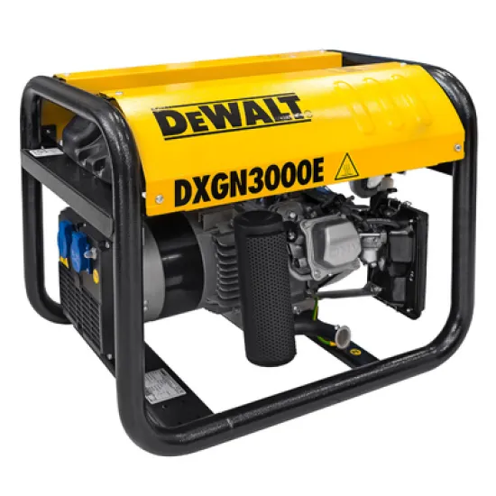 Генератор DeWALT бензинов монофазен 2600 W, 4.9 к.с., 10.6 A, 230 V, DXGN3000E