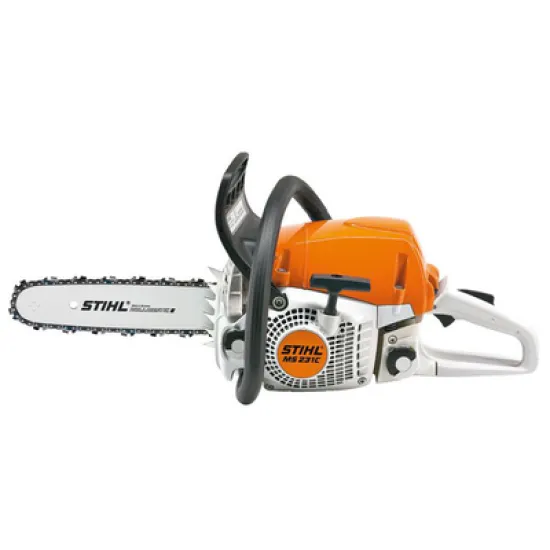 Трион STIHL верижен бензинов клас хоби 2000 W, 35 см, 3/8 , MS 231 С-BE