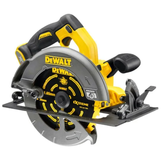 Циркуляр DeWALT ръчен акумулаторен без батерия и зарядно ф 190 мм, 54 V, 5800 об./мин, DCS575N