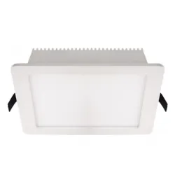 Лампа Lightex тип панел LED влагозащитена за вграждане 18 W, 230 V, 6000 K, 1700 lm, 168 мм, бял