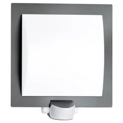 Лампа Steinel Sensors PRO фасадна със сензор 60 W, 230 мм, 230 V, 44 IP, E27, антрацит, L 20 Лампа Steinel Sensors PRO фасадна със сензор 60 W, 230 мм, 230 V, 44 IP, E27, антрацит, L 20