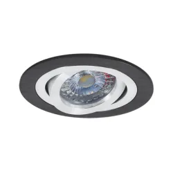 Тяло Vivalux за луничка с насочване за вграждане 35 W, 12 V, 20 IP, Gx5.3, 92 мм, черно, Style SL