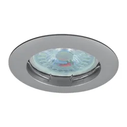 Тяло Vivalux за луничка за вграждане стационарна 50 W, 12 V, 20 IP, Gx5.3, 76 мм, матиран перлен хром, Ring SL514