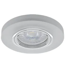 Тяло Vivalux за луничка за вграждане стационарна 50 W, 25 мм, 12 V, 20 IP, Gx5.3, 90 мм, мат, Grace SL