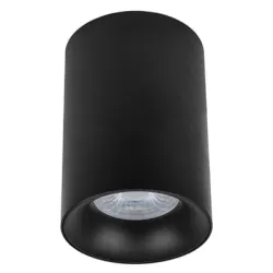 Тяло Vivalux за луничка за открит монтаж 50 W, 100 мм, 230 V, 20 IP, GU10, 70 мм, черно, NEVILS DL701 BK