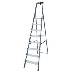 Стълба Krause алуминиева едностранна домакинска 1x8 бр., 2.5 м, 150 кг, Monto Safety