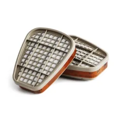 Филтър 3M за полумаски и маски с байонет A1, 2 бр., 6051