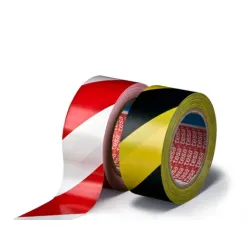 Лента Tesa сигнално-маркировъчна полиетиленова за подове 50 мм, 33 м, жълто и черно, tesaflex® Лента Tesa сигнално-маркировъчна полиетиленова за подове 50 мм, 33 м, жълто и черно, tesaflex®
