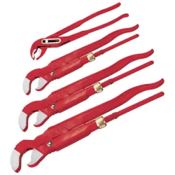 Ключ Rothenberger водопроводен двураменен с S-образна форма комплект 1-2 , 45 ° Ключ Rothenberger водопроводен двураменен с S-образна форма комплект 1-2 , 45 °