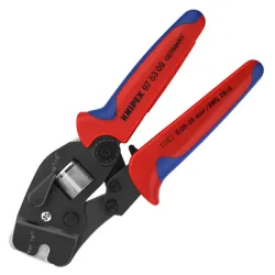 Клещи Knipex кербовъчни за кабелни накрайници 190 мм, 97 53 09