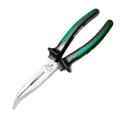 Клещи Troy телефонни островърхи извити, с изолация 200 мм Клещи Troy телефонни островърхи извити, с изолация 200 мм