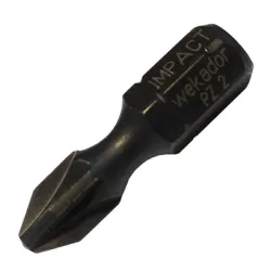 Накрайник бит Wekador PZ Pozidriv кръстат ударен, торсионен PZ 2, 1/4, 25 мм Накрайник бит Wekador PZ Pozidriv кръстат ударен, торсионен PZ 2, 1/4, 25 мм