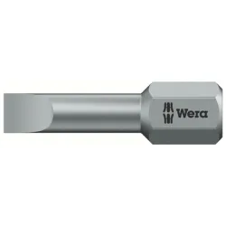 Накрайник бит Wera SB плосък торсионен SB0.6, 1/4'', 25 мм, 800/1 TZ Накрайник бит Wera SB плосък торсионен SB0.6, 1/4'', 25 мм, 800/1 TZ