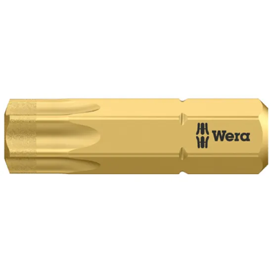 Накрайник бит Wera TX Torx торсионен, с покритие TX 40, 1/4'', 25 мм, 867/1 BDC