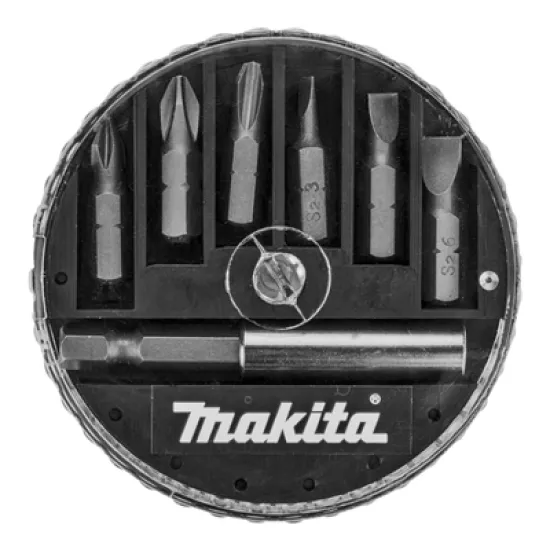 Накрайник бит Makita комплект PH/SB с магнитен държач 7 бр., 1/4, 25 мм