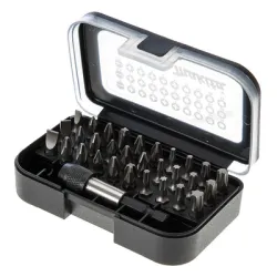 Накрайник бит Makita комплект PH/PZ/TX с магнитен държач 31 бр., 1/4, 25 мм, D-30667 Накрайник бит Makita комплект PH/PZ/TX с магнитен държач 31 бр., 1/4, 25 мм, D-30667