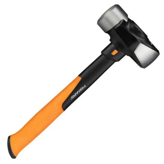 Чук Fiskars каменарски с ергономична дръжка 2.18 кг, 137х56х359 мм