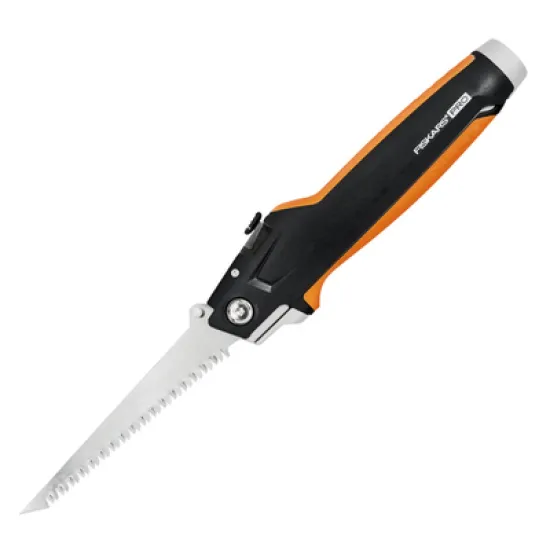 Нож Fiskars макетен за гипскартон 185х46 мм, CarbonMax