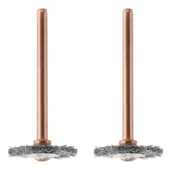 Четка Dremel за прав шлайф дискова, от стоманена тел, ф 19х3.2 мм, 2 бр., 530 Четка Dremel за прав шлайф дискова, от стоманена тел, ф 19х3.2 мм, 2 бр., 530