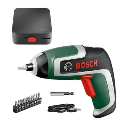 Отвертка Bosch акумулаторна   с вградена батерия и USB кабел, 3.6 V, 2 Ah, 1/4, 5.5 Nm IXO 7