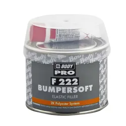 Кит Body полиестерен за автомобили за пластмаса 0.25 кг, черен, F222 Bumpersoft Кит Body полиестерен за автомобили за пластмаса 0.25 кг, черен, F222 Bumpersoft
