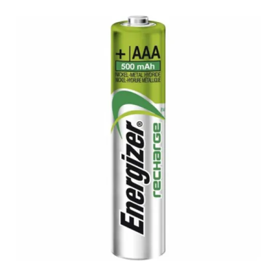 Батерия Energizer кръгла акумулаторна NiMH 1.2 V, 0.5 Ah, AAA/LR03, Universal