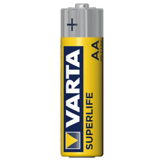 Батерия Varta кръгла цинкова R06/AA 1.5 V, AA/LR06, Superlife