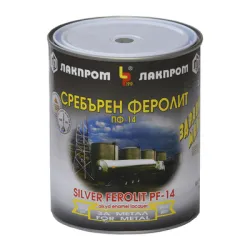 Боя Lackprom алкидна  0.7 л, сребърен феролит, PF-14