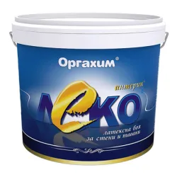 Боя Orgahim латексова дишаща 8.5 л, бяла, Leko Interin