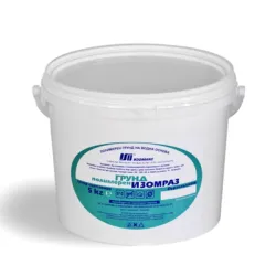 Грунд Isomat битумен на водна основа 5 кг, сив, Isomraz Грунд Isomat битумен на водна основа 5 кг, сив, Isomraz