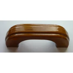 Дръжка Tobi мебелна от дърво 82 мм, тъмнокафява, L04-82 B2