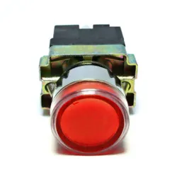 Бутон Elmark с пружинно връщане светещ 6 A, 400 V, 1 NC, червен, EL-2 BW3471