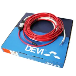 Кабел Devi за подово отопление 3x1.50 мм2, червен, 60 W, 6 м, Deviflex 10T Кабел Devi за подово отопление 3x1.50 мм2, червен, 60 W, 6 м, Deviflex 10T