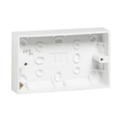 Конзола Legrand за бойлерно табло пластмасова 146х87х33 мм, 1 модул, бял, Belanko