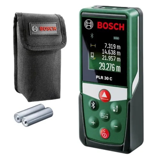 Ролетка Bosch лазерна  30 м, 2 мм/м, PLR 30 C