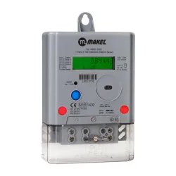 Електромер Makel електронен монофазен, двутарифен, 5-100 A, 150-300 V, M600.2251 Електромер Makel електронен монофазен, двутарифен, 5-100 A, 150-300 V, M600.2251