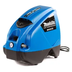 Компресор Makita с електродвигател безмаслен 8 bar, 1.1 к.с., 6 л, 160 л/мин, MAC610 Компресор Makita с електродвигател безмаслен 8 bar, 1.1 к.с., 6 л, 160 л/мин, MAC610