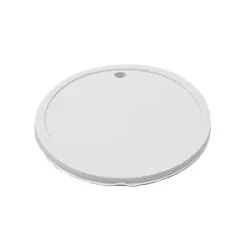 Етикет кабелен бирка ф37 мм, бял Етикет кабелен бирка ф37 мм, бял