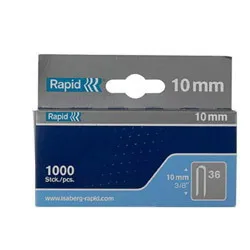 Скоби Rapid за такери за кабели ф 6 мм 6х14 мм, 1000 бр., Type 36