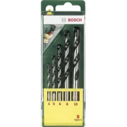 Свредло Bosch за бетон с цилиндрична опашка 4-10 мм, 5 бр.