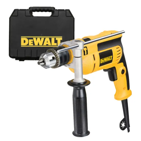 Бормашина DeWALT ударна 650 W, 8.60 Nm, 1.5-13 мм, DWD024K Бормашина DeWALT ударна 650 W, 8.60 Nm, 1.5-13 мм, DWD024K