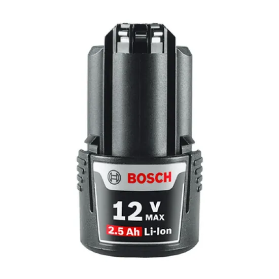 Батерия Bosch акумулаторна Li-Ion за електроинструменти  12 V, 2.5 Ah, PBA 12V 2.5Ah O-B