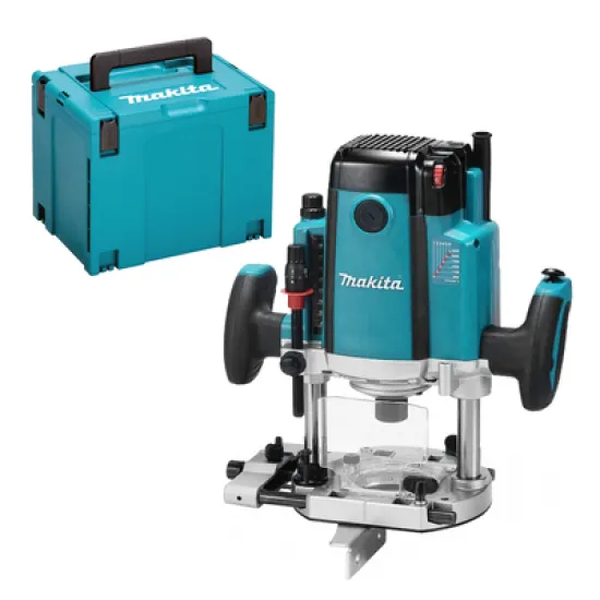 Оберфреза Makita ръчна  2100 W, 9000-23 000 об./мин, ф 12 мм, RP2303FCJ