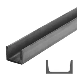 Профил Sidma П-образен  UPN 100, 100 x  50 x  6.0,  8.5 мм, 6/12 м, ГВ