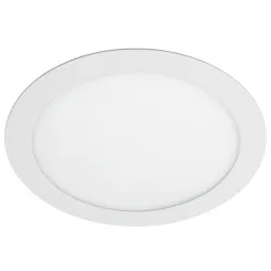 Лампа GTV тип панел LED за вграждане 7 W, 230 V, 120 мм, 3000 K, 560 lm, 25 мм, бял, ORIS PLUS