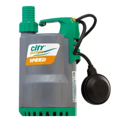 Помпа City Pumps потопяема дренажна за чиста или леко замърсена вода 1 1/2 , 1.2-19.2 м3/ч, 12-2 м, SPEED 100M Помпа City Pumps потопяема дренажна за чиста или леко замърсена вода 1 1/2 , 1.2-19.2 м3/ч, 12-2 м, SPEED 100M